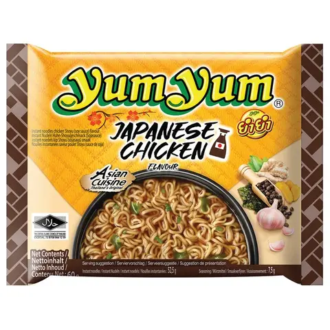 YUM YUM Instantnudeln Shoyu Sauce Packung 60g