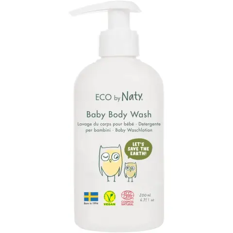 Eco by Naty Baby Body Wash 200ml