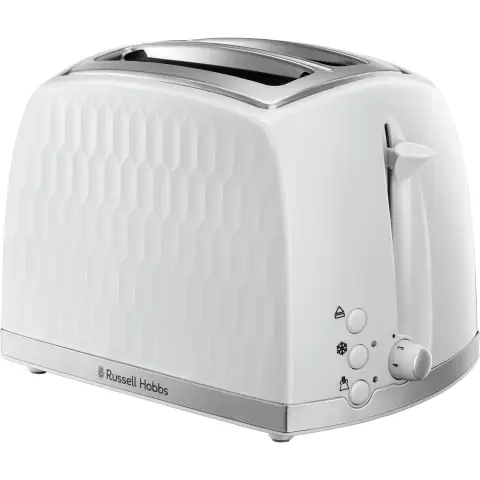 Russell Hobbs Honeycomb 2 slice - White