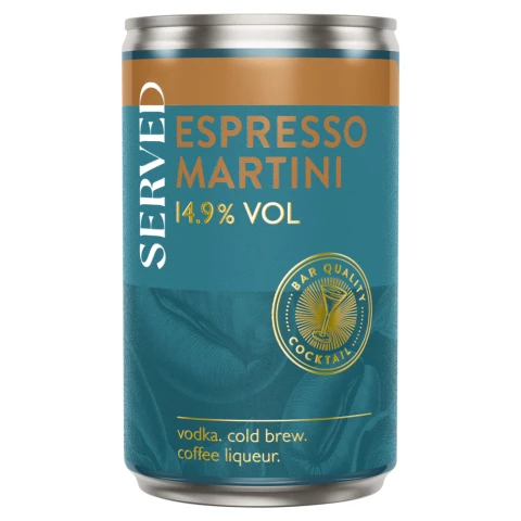 Served Espresso Martini 125ml