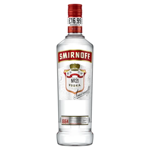 Smirnoff Red 70cl Abv 37.5%