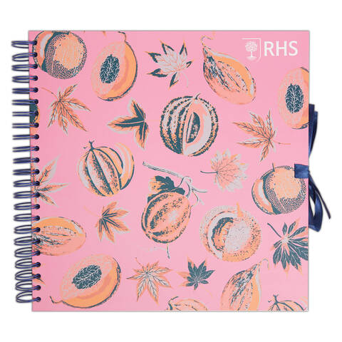 RHS Wiro Bound Hardback Scrapbook Melons 12" x 12"