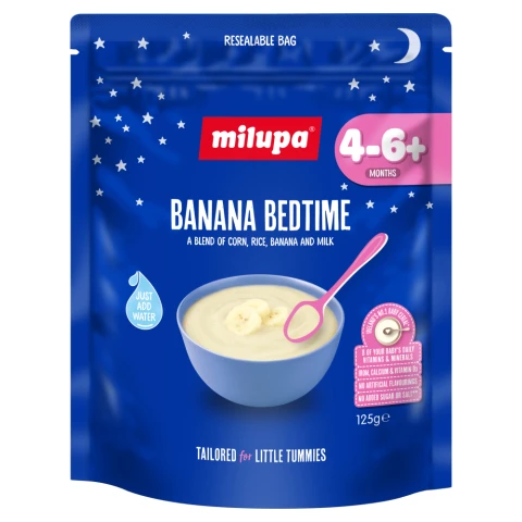 Milupa Banana Bedtime Cereal 6+ Months 125G