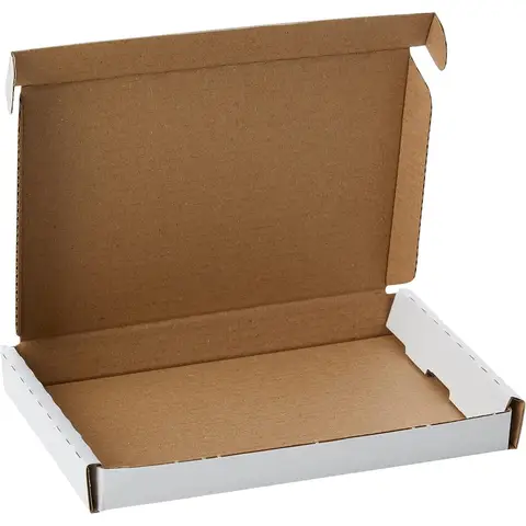 Triplast Boxes PIP Postal Boxes 160x110x20mm White Pack of 25