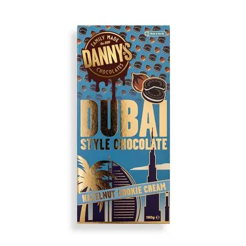 Danny's Dubai Style Chocolate Hazelnut Cookie Cream 190g