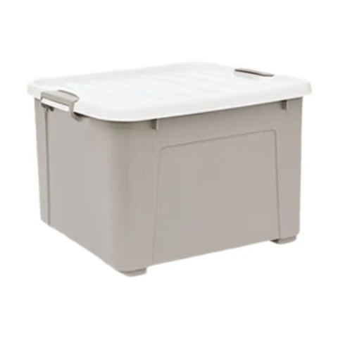 J.ZAO Opbergdoos 2 stuks - Kleding organizer - Kunststof organizer met wieltjes MAX-serie, Medium, 2 Stuks