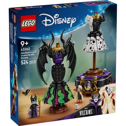 LEGO Disney schurken Maleficent's en Cruella de Vil's jurken bouwset - 43262