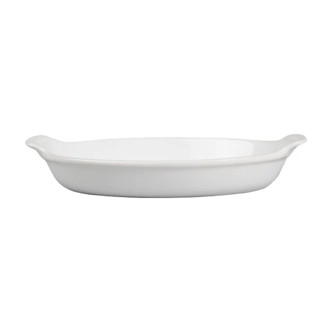 Le Creuset Mini-Auflaufform Traditionell Oval 180 ml Weiß
