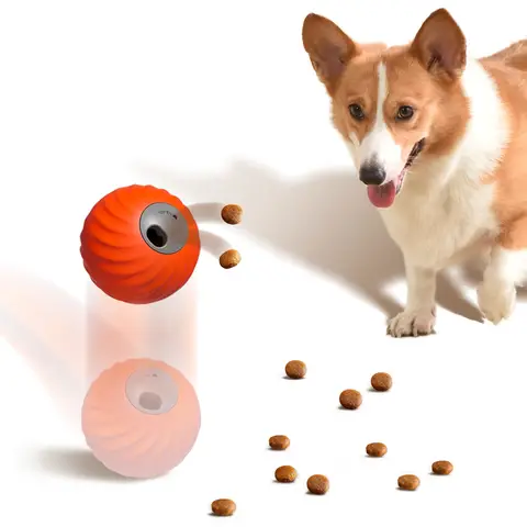 Petgravity Snack Shack Ball Orange