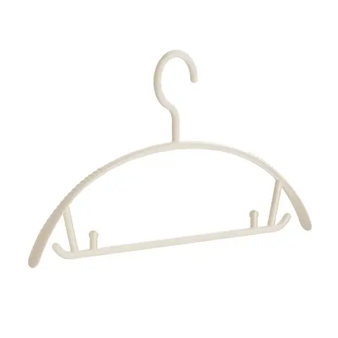 JORDAN&JUDY Hanger Household Clothes Hanging No-Mark Anti-Slip Laundry Hanger Dorm Student Clothes Hanger 15-Pack