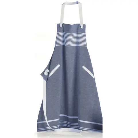 WINKLER Tablier de cuisine Ares ombre - 80 x 85 cm 