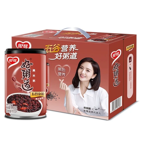 Yin Lu Hao Zhou Dao Black Rice Porridge 280g x 12 Cans