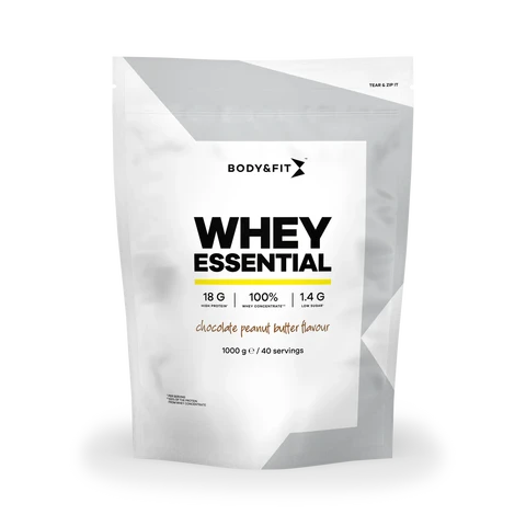 Whey Essential Chocolade Pindakaas 1 kg (40 Shakes)