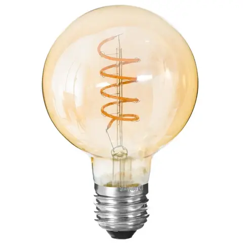 Atmosphera LED Lamp Globe G95 E27 - Amber, 420 lumen