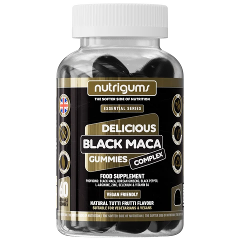 Nutrigums Black Maca Complex Libido Support Gummies - 60 Gummies