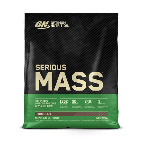 Optimum Nutrition Serious Mass, Schokolade, 5450 g