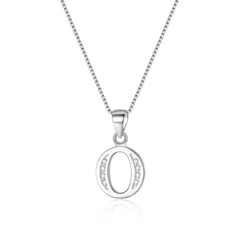 Ever Faith 925 Sterling Silver Initial Necklace CZ 26 Letters Alphabet Personalized Charm Pendant Necklace, Jewellery Gifts for Women Mom Girls Teen Anniversary Birthday Mothers Day Xmas Valentines