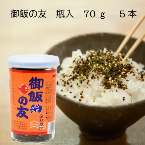 Sprinkle Seasoning Fish & Sesame 70g/bottle  拌飯料 小魚芝麻海苔 70g/瓶