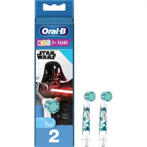 Braun Oral-B Kids Star Wars Extraweiche Ersatzbürstenköpfe 2er Pack EB10S-2