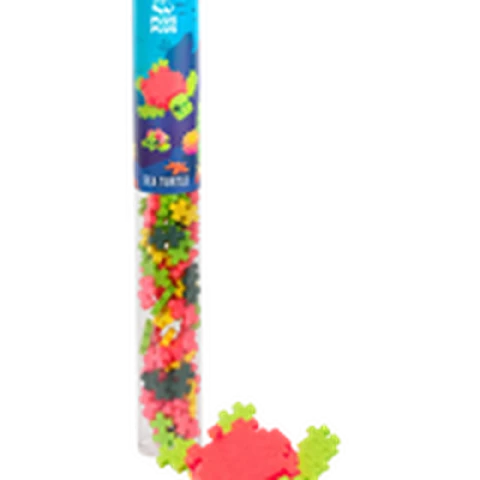 Plus Plus - Sea Turtle / 100 pcs Tube - (4327)