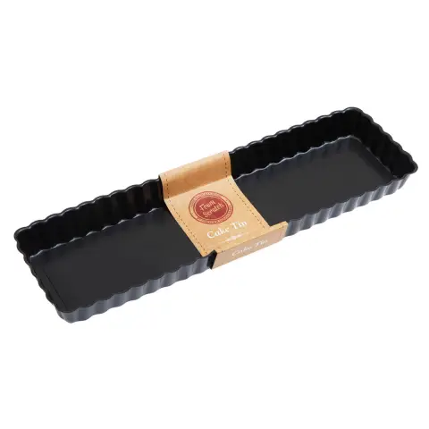 From Scratch Rectangular Fluted Flan Quiche Tin