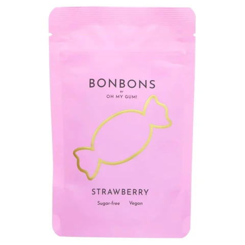 Oh My Gum! Strawberry Bonbons - 32G