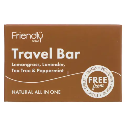 Friendly Soap Natural Travel Soap