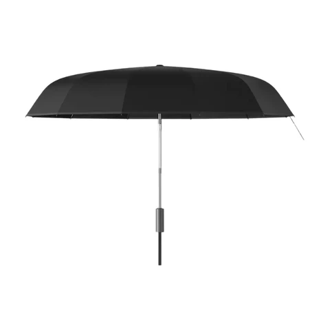 ochama x J.ZAO Parapluie coupe-vent et imperméable, parapluie pliable automatique - 24 baleines - Noir
