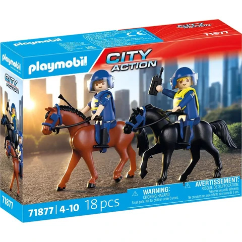 PLAYMOBIL 71877 Polizeireiterstaffel