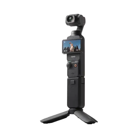 【Black Friday Early Deals】DJI Osmo Pocket 3 Creator Combo, Vlogging Camera with 1'' CMOS & 4K/120fps Video, 3-Axis Stabilization, Face/Object Tracking, Fast Focusing, Mic Included for Clear Sound, Small Camera for Photography