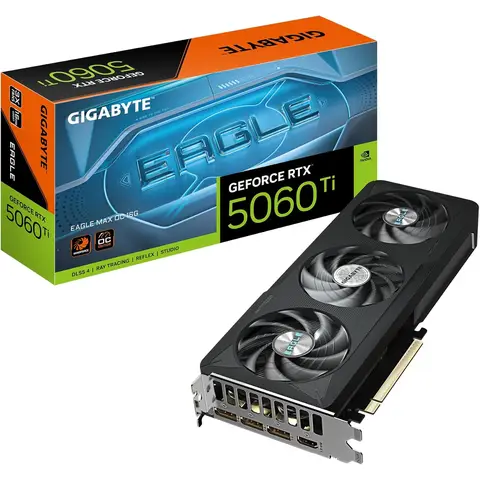 GIGABYTE GeForce RTX 5060TI EAGLE MAX OC 8G Carte graphique - 8 Go