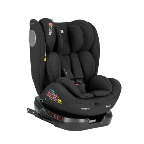 Kikka Boo Car Seat 40-150 cm i-Moove 2 i-SIZE Black