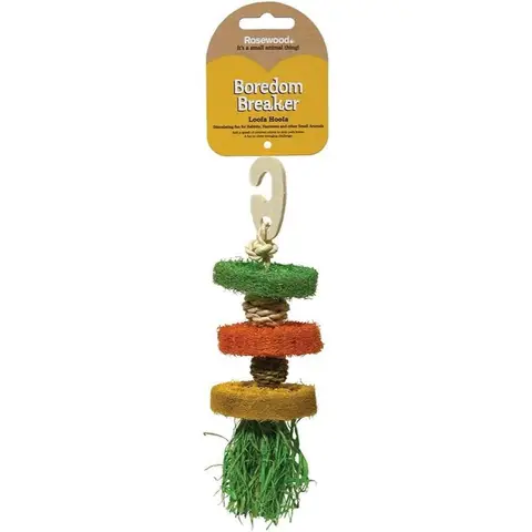 Rosewood Boredom Breaker Loofa Hoola Toy for Small Animals