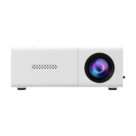 Tragbarer Full HD 1080P WiFi Bluetooth Projektor, Großer Bildschirm für Heimkino, Filme und Indoor-Unterhaltung