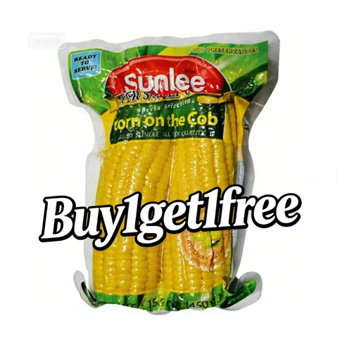 Sunlee Zuckermais auf dem Kolben 2er-Pack 450g (Best Before2026-04-03)