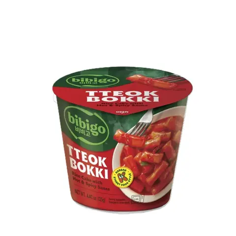bibigo Tteokbokki Cup Hot&Spicy 125G