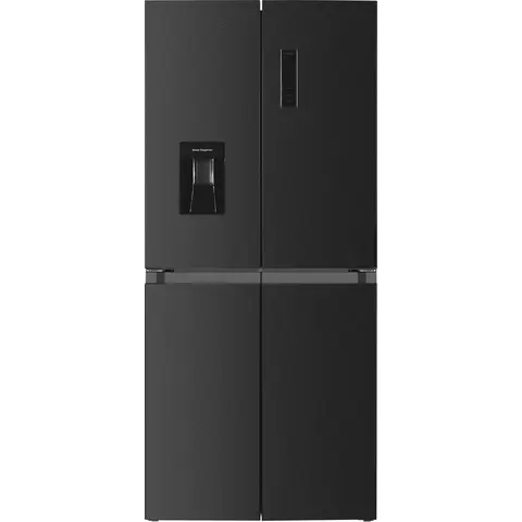 Frilec BONNMD460-WS-150-041CDI – Amerikaanse koelkast – Energielabel C – 4 deuren – Snelvriesfunctie – Waterdispenser – 5 jaar garantie – Dark Inox