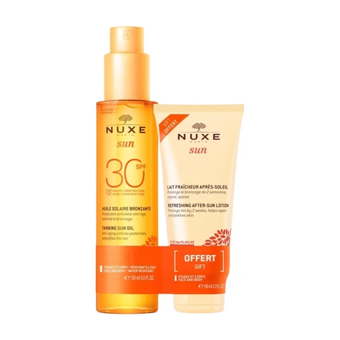 NUXE Sun Sonnenöl LSF 30 + After-Sun-Milch Set
