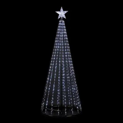 Christmas Workshop 6ft Decorative Cone Tree 573LEDs