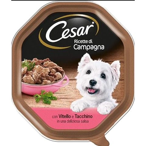 Cesar Schale Land-Eintopf mit zartem Kalb und Truthahn 150 g