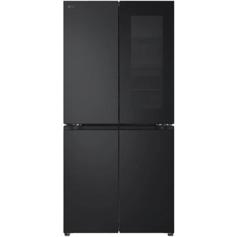 LG GMV860EPDE SLIM Multi-Door Refrigerator-Freezer Combination | InstaView | 530 L | Total No Frost | Slim Fit - only 83.5 cm wide | Black [Energy Class E]