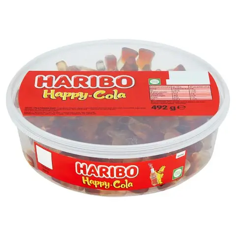 Haribo Tub Happy Cola 492g