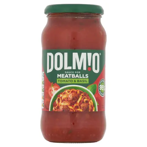 Dolmio Bolognese Meatball Tomato and Basil Pasta Sauce 450g