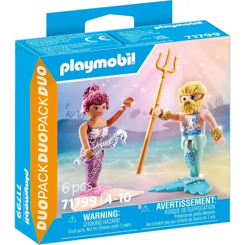 PLAYMOBIL 71799 Meerjungfrau und Meermann