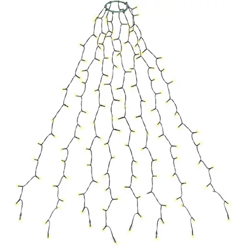 SALCAR Guirlande Lumineuse 280 LEDs pour Sapin de Noêl, 2m x 8 exterieur Etanche Guirlande LED Sapin Décoration (1,5-2,8m sapin) pour Décoration Maison, Fête, Noël, Soirée, Mariage, Jardin