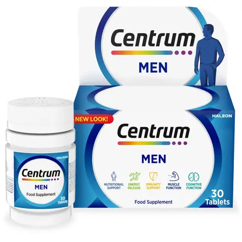 Centrum Men Multivitamin Tablets - 30 Tablets
