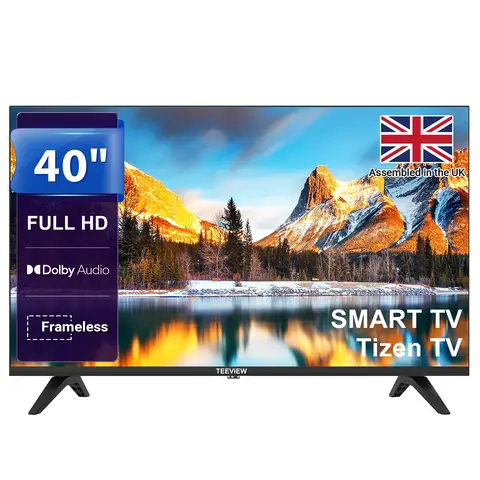 TeeView Full HD Smart TV powered by Tizen OS TV40QFT-UK 40 inch