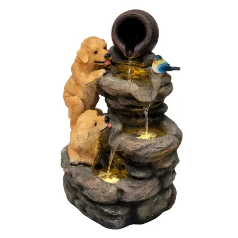 MonsterShop Electric Water Feature - Canine Creek