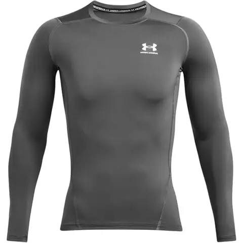 Under Armour HeatGear Men's Compression Long Sleeve - Castlerock