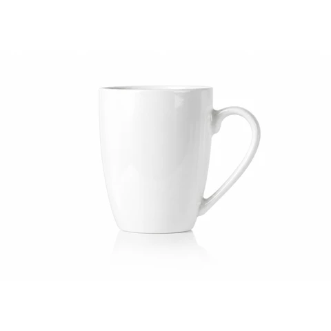 JIWOO  Elegant becher 330 ml glänzend weiß 1 Stück